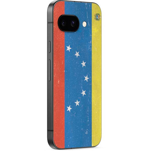 Venezuela Flag Distressed Google Pixel 9a Skin